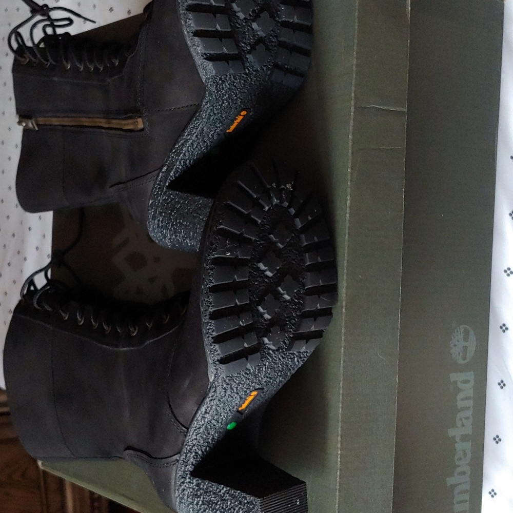 Timberland high heels boots